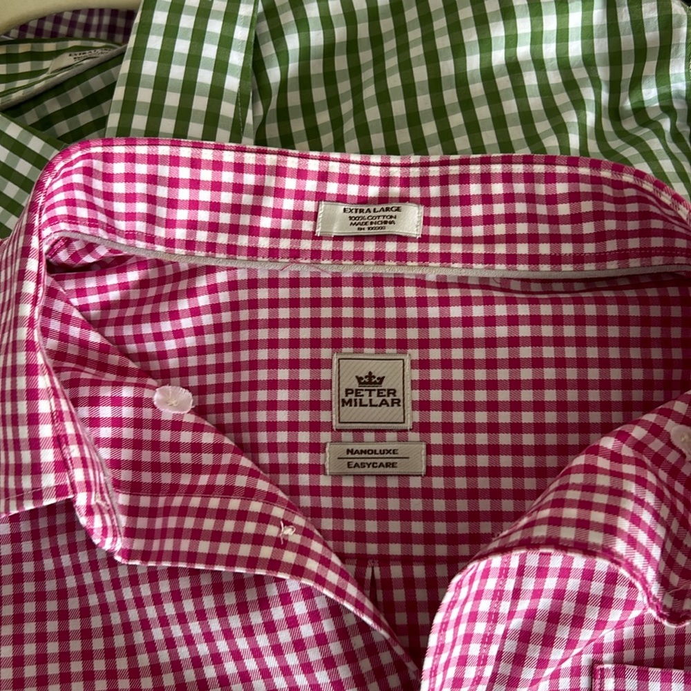 Peter Millar dress shirts x3